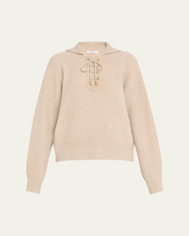 Eccelso Lace-Up Sweater